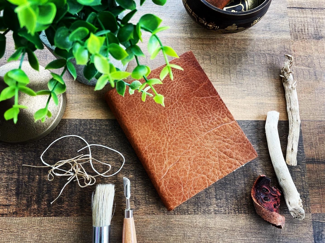 Why We Choose Reclaimed Italian Leather for Our Journals