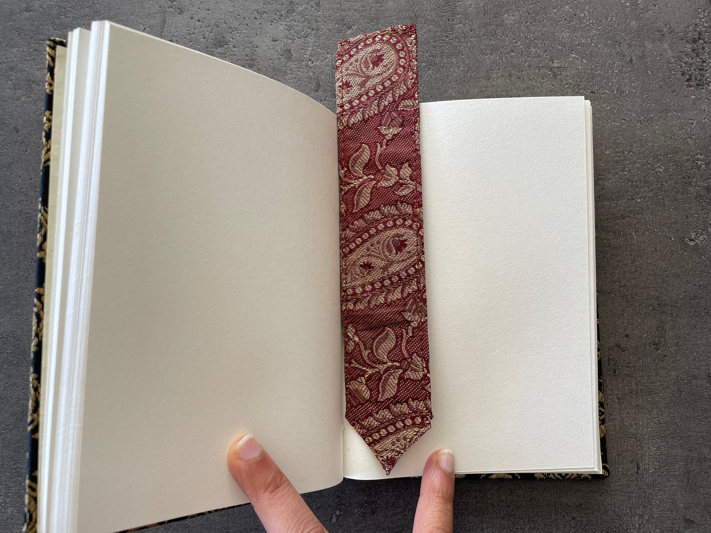 Handmade Silk Bookmarks – Crafted from Vintage Indian Silk