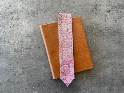 Handmade Silk Bookmarks – Crafted from Vintage Indian Silk