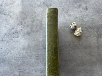 Large Leather Sketchbook – Handcrafted in Reclaimed Italian Leather