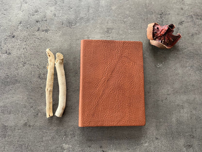 Zen Scribbles Leather Journal Subscription — Handmade Reclaimed Italian Leather Notebook, Choose Your Colors