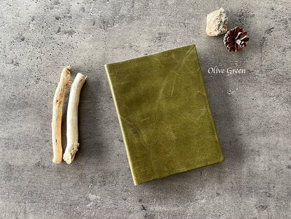 Olive Green Soft Italian Leather Journal